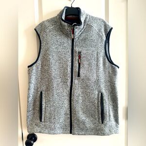Orvis Gray Heather Fleece Vest